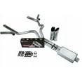 thumbnail image 1 of Chevy GMC 1500 96-99 3" Dual Exhaust Kits Cherry Bomb Vortex Slash Tips Corner E, 1 of 2
