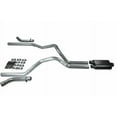 thumbnail image 1 of Chevy GMC 1500 99-06 2.5" Dual Exhaust Kits 2 Chamber Muffler Corner Exit, 1 of 3