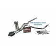 thumbnail image 1 of Chevy GMC 1500 99-06 2.5" Stainless Dual Exhaust Kit Flowmaster Super 10 Sl Tips, 1 of 5