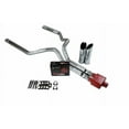 thumbnail image 1 of Chevy GMC 1500 Truck 99-06 3" Dual Exhaust Kits Cherry Bomb Extreme Slash Tips, 1 of 2