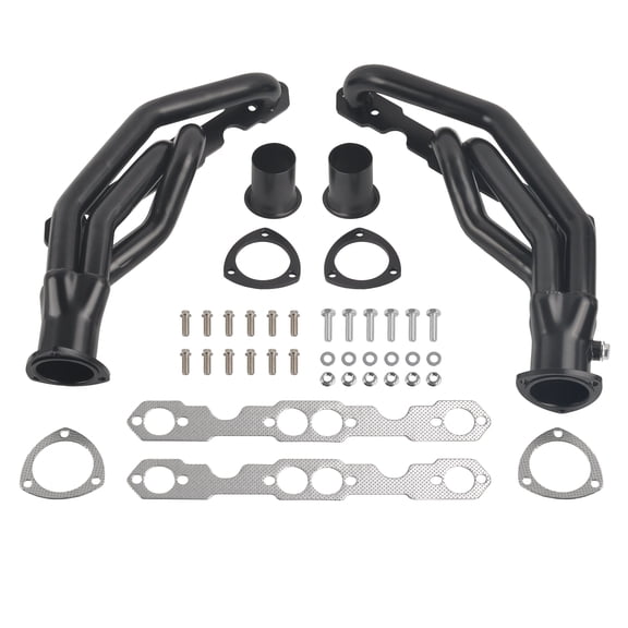 Chevy GMC 5.0L/5.7L V8 Truck Exhaust Header System, MT001201, 1988-1997, 2WD/4WD, 1.5" Inlet, 3" Outlet, 1-5/8" Primaries, 3" Collector
