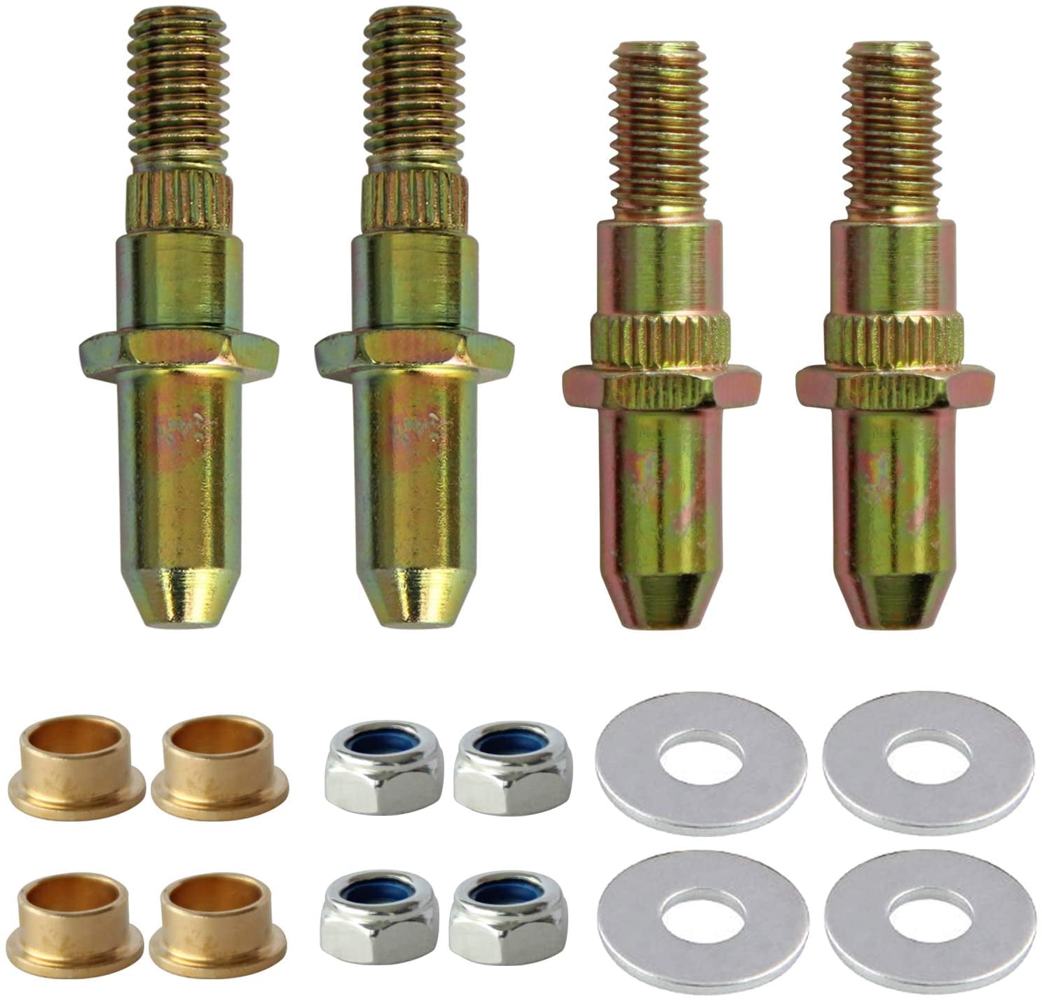 Door Hinge Pin and Bushing Repair Kits Compatible with 1988-2002 Chevy GMC C1