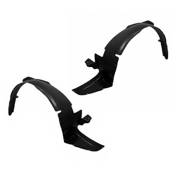 For Chevy Impala 2000 01 02 03 04 2005 Fender Liner Driver and Passenger Side | Pair | Front | Made of PP Plastic | Replacement For GM1248122, GM1249122 | 10446550, 15214874, 15214873, 615343266800