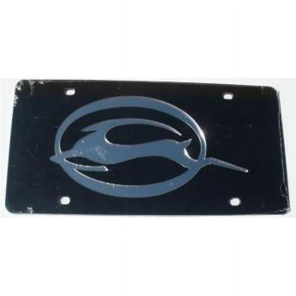 Chevy Impala Black Laser Cut License Plate