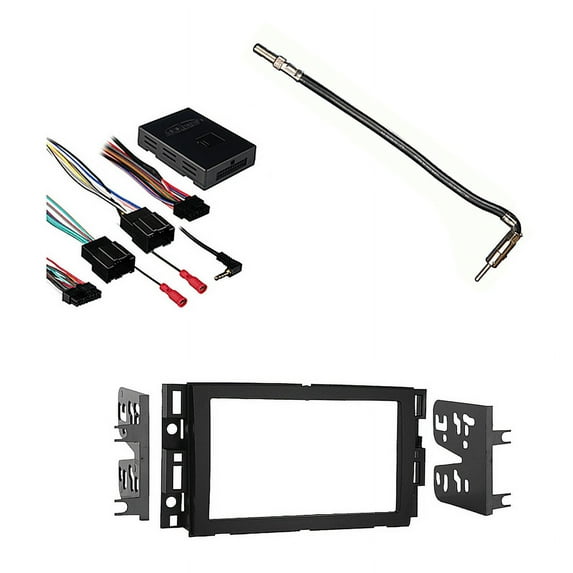 Chevy Impala Limited 14-16 DDIN Stereo Harness Radio Dash Kit - Fleet Only