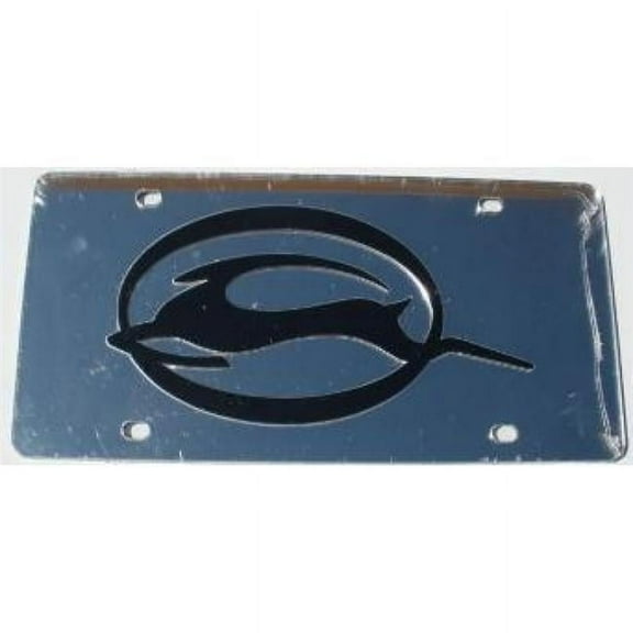 Chevy Impala Silver Laser Cut License Plate