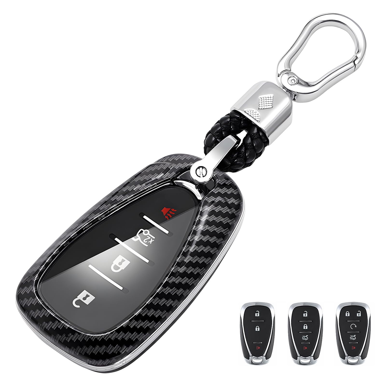 MYREMOTEKEY Smart Chiave A Distanza Dell'automobile Borsette Caso Fob di Ricambio per Chevrolet Chevy Camaro Cruze Malibu 2016 2017 2018 2019 2020  34