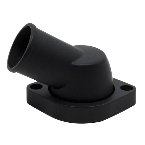 Chevy LS Swivel Water Neck, Black