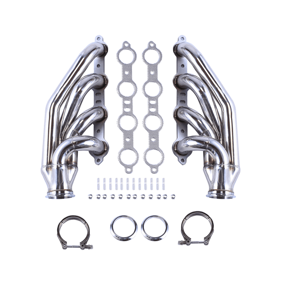 Chevy LSX LS1 LS2 LS3 LS6 Exhaust Manifold Header - 1-3/4" Primaries, 3" Collector, OEM MT001044, Fits LSX V8 5.7L/6.0L/6.2L Engines