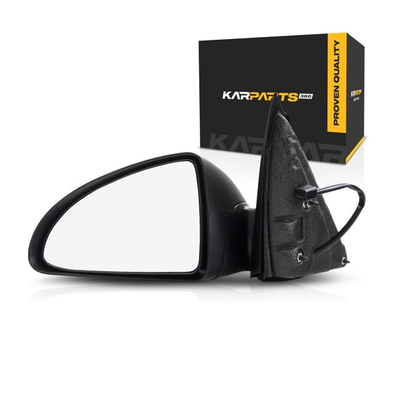 For Chevy Malibu 2006 2007 2008 Door Mirror Driver Side | Power | Non-Heated | Base/LS | LS/LT Model 08 | Textured Black | Replacement For 15921264 | GM1320287