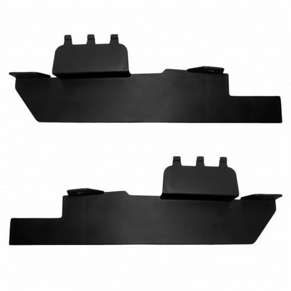 For Chevy Malibu 2008 09 10 11 2012 Fender Liner Driver and Passenger Side Pair | Front | Lower Air Deflector | Made of Plastic | GM1248228, GM1249228 | 15823725, 615343816005, 15823723, 615343815626