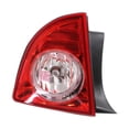 thumbnail image 1 of For Chevy Malibu 2008 09 10 11 2012 OEM Tail Light Driver Side | Lens And Housing | Clear/Red Lens | Chrome Housing | LED | Quarter Panel Mounted | LTZ Models | Replacement For GM2818185, GM2818185OE, 1 of 4