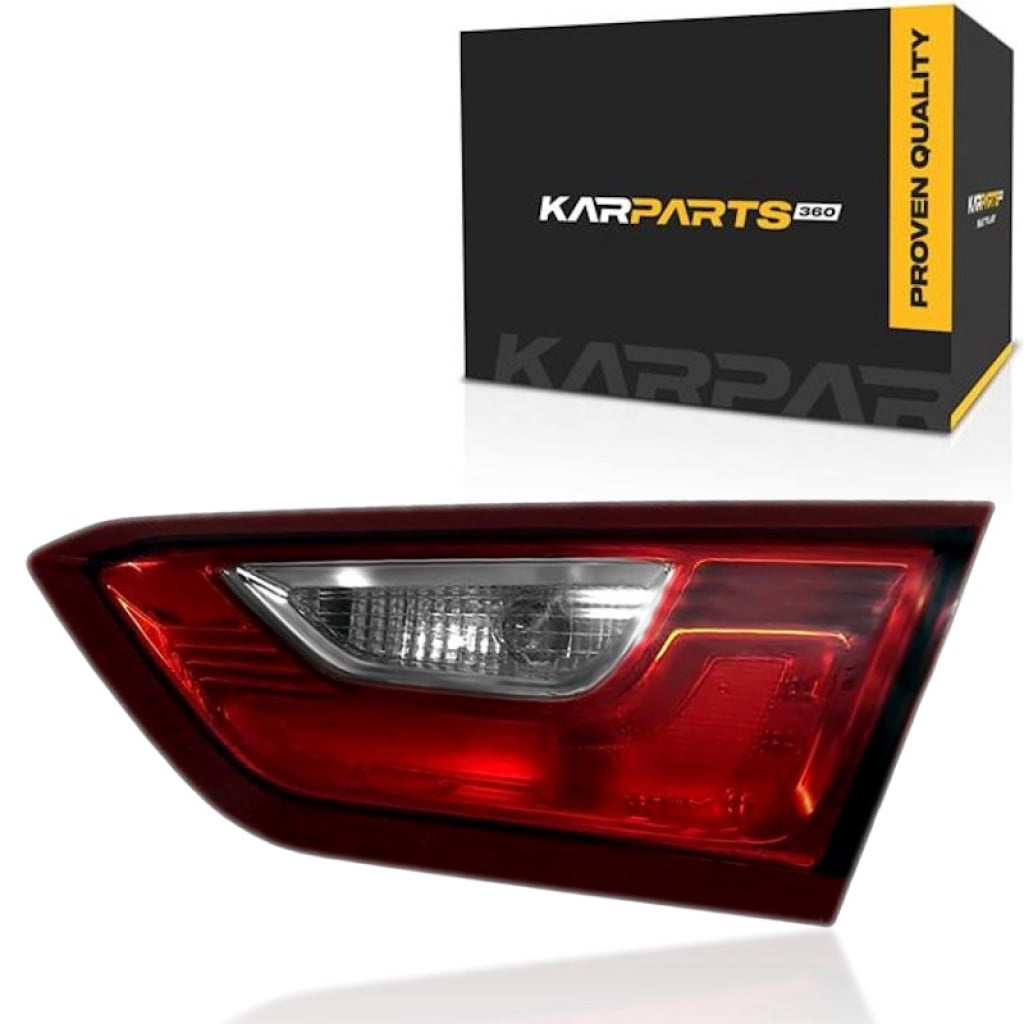 For Chevy Malibu 2016 17 18 19 20 2021 Tail Light Assembly Passenger Side | Inner | CAPA Certified | GM | Clear & Red Lens | Replacement For GM2803114 | 191275815694, 23508092