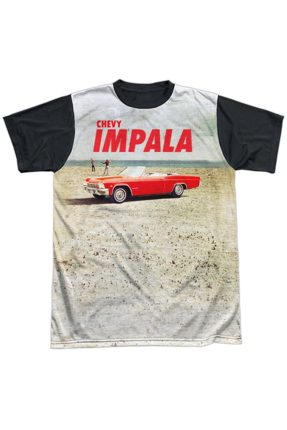 Chevy Men's Beach Impala Sublimation T-shirt White
