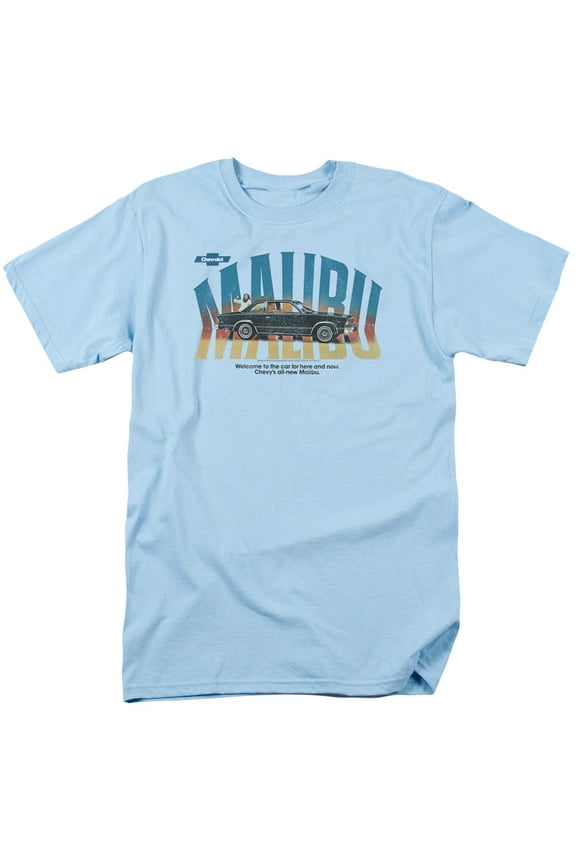 Chevy Men's  Thumbs Up T-shirt Light Blue
