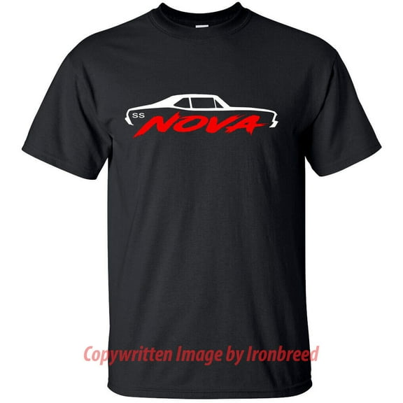Chevy NOVA SS 1968 1969 1970 1971 1972 T-Shirt Muscle Car 454 68 69 70 71 72
