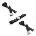 thumbnail image 1 of Chevy Nova 1968-1974 Airplane 2 Point Black Retractable Bench Seat Belt Kit - 3 Belts, 1 of 1