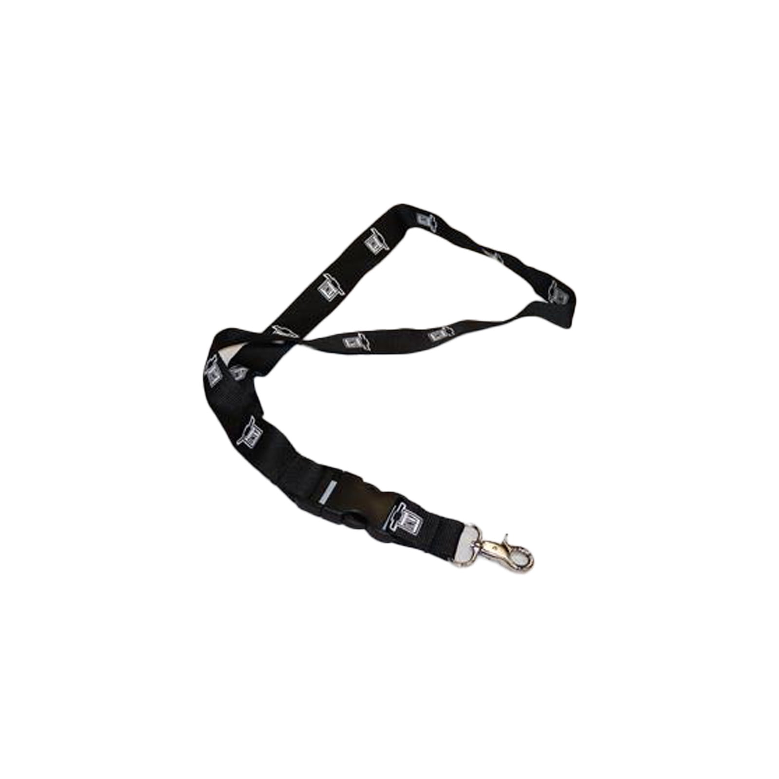 Chevy Only Black Lanyard