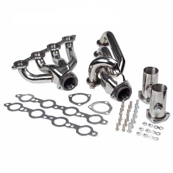 Chevy S10 Blazer Sonoma Exhaust Manifold Header 1982-2004 LS1 Engine, 1-5/8" Primary Tubes, 2-1/2" Collector, MT001048
