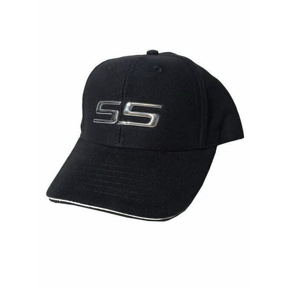 Chevy SS Black Liquid Metal Logo licensed