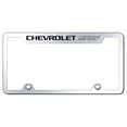 thumbnail image 1 of Chevy SS Logo Stainless Steel Truck Cut-Out License Plate Frame (Chrome), 1 of 3