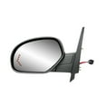 thumbnail image 1 of For Chevy Silverado 1500 2007-2013 Door Mirror Driver Side | Power | Heated | w/ Signal/Puddle Light | w/ Memory | Power Folding | Textured Black | Replacement For GM1320502 | 20756892, 1 of 3