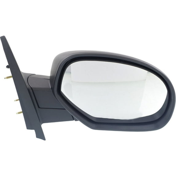 For Chevy Silverado 1500 2007-2013 Door Mirror Passenger Side | Manual Glass | Non-Heated | Manual Folding | Textured Black | Non-Towing | Standard Type | Replacement For GM1321332 | 20809978