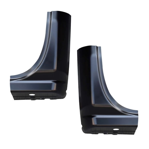 For Chevy Silverado 1500 2014 15 16 17 18 2019 Cab Corner Driver And Passenger Side | Pair Extended Cab | 9 Inches-W X 6 Inches-D X 15 Inches-H | Made Of Steel | Replacement For RRP4502, RRP4503