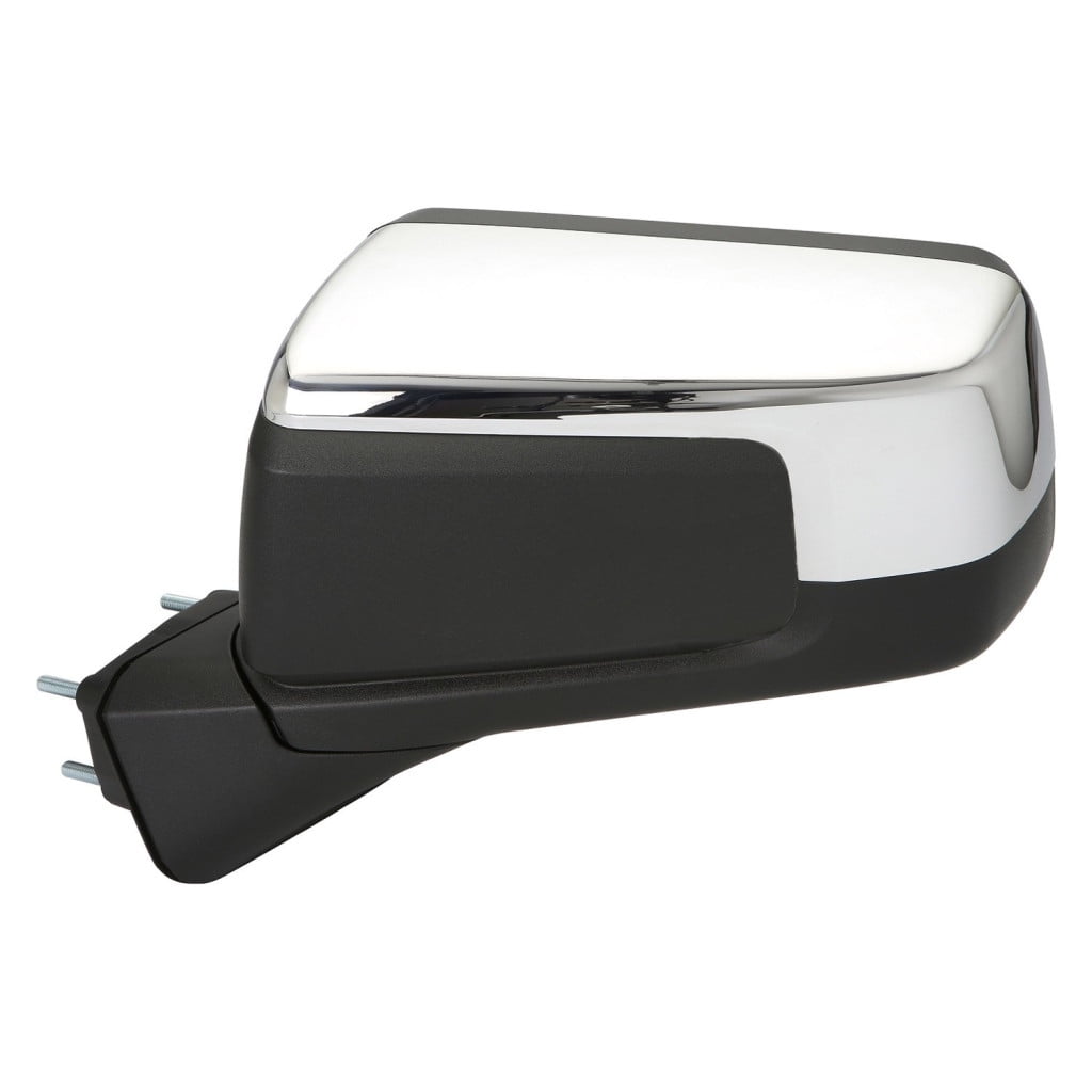 For Chevy Silverado 1500 2019-2025 Door Mirror Driver Side | Power | Heated | With Spot Glass | Chrome Cover | Full-size Pickup | GM1320585