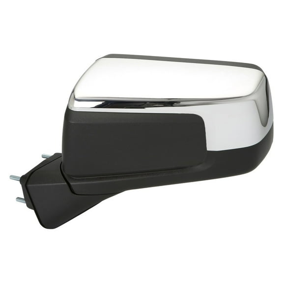 For Chevy Silverado 1500 2019-2025 Door Mirror Driver Side | Power | Heated | With Spot Glass | Chrome Cover | Standard | Replacement For GM1320585 | 191275841563, 84309731