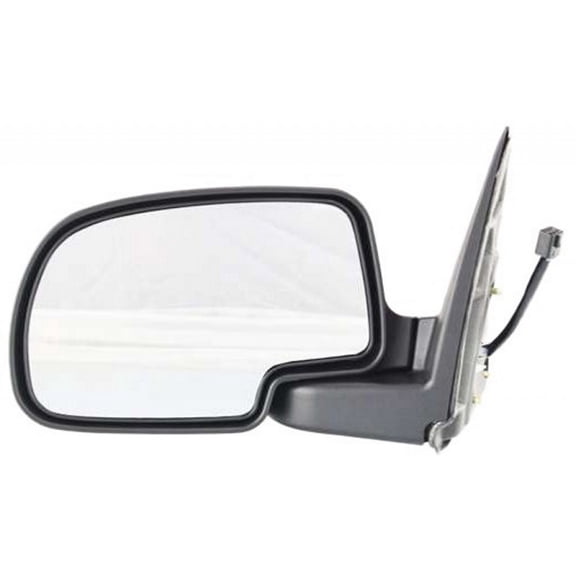 For Chevy Silverado 1500/2500 1999 00 01 2002 Door Mirror Driver Side | Power | Standard Style | Manual Folding | Paint to Match | Replacement For GM1320231 | 15172247, 615343149387