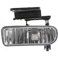thumbnail image 1 of For Chevy Silverado 1500/2500 1999 2000 2001 2002 Fog Light Driver Side | Front | CAPA Certified | Rectangular | With Mounting Bracket | Replacement For GM2592113, GM2592113C | 10368476, 1 of 7