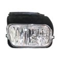 thumbnail image 1 of For Chevy Silverado 1500/2500/3500 2003 2004 Fog Light Assembly Driver Side | Front | Clear Lens | Chrome Housing | w/ Steel Bumper Style | Replacement For GM2592127 | 116-02359, 15190982, 1 of 7