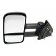 thumbnail image 1 of For Chevy Silverado 1500 LD 2019 Towing Mirror Driver Side | Textured Black | Manual Glass | Non-Heated | Manual Folding | Dual Arm | Trailer Tow Type | Replacement For GM1320455 | 22820395, 1 of 6