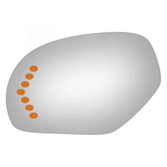 For Chevy Silverado 1500/Silverado 2500/Silverado 3500 2007 2008 Mirror Glass Driver Side | Flat | Replacement Type | With LED Turn Signal | Replacement For GM1323350 | 615343812618