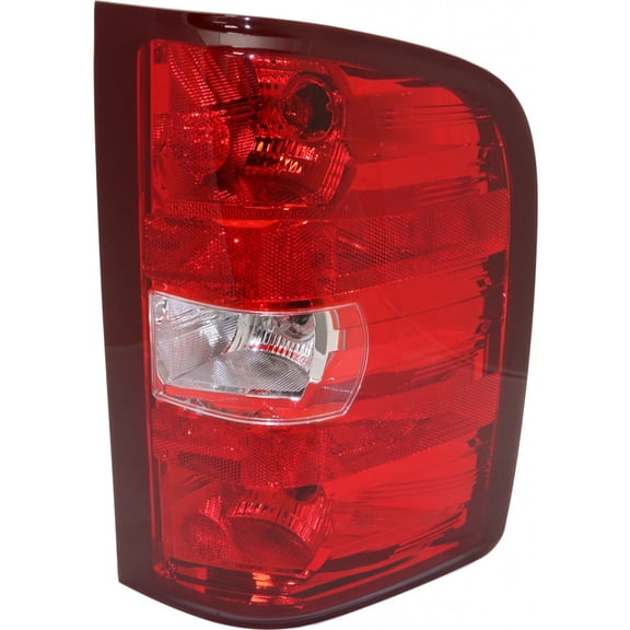 For Chevy Silverado 2500 2010-2014 Tail Light Assembly Passenger Side | 2nd Design | w/ Dual Rear Wheels | 921 Backup Bulb | CAPA Certified | Replacement For GM2801249, GM2801249C | 20840272, 2085616