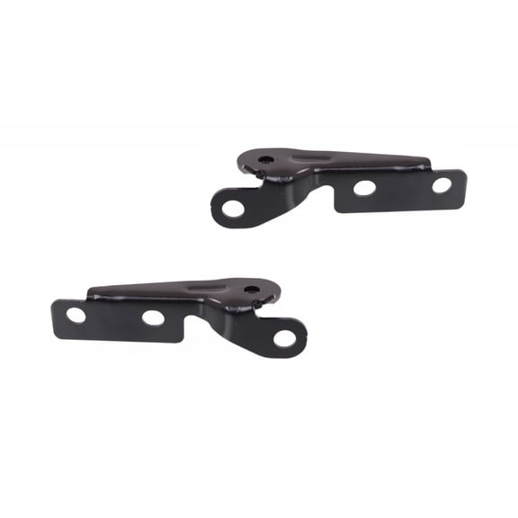 For Chevy Silverado 2500 HD 2007-2014 Fender Brace Driver and Passenger Side | Pair | Front | Hood Hinge Bracket | GM1244108, GM1245108 | 15887400, 15887401