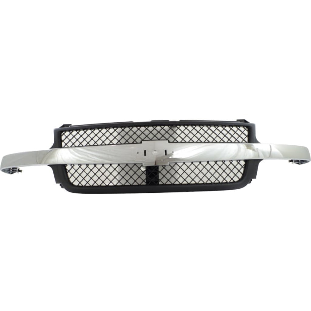 For Chevy Silverado 2500 HD / 3500 Grille Assembly 2001 2002 | Platic ...