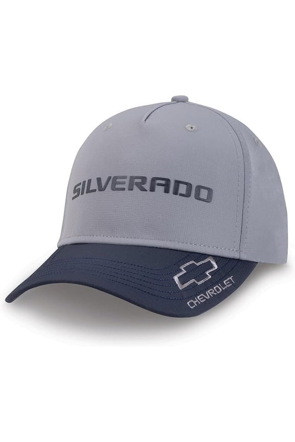 Chevy Silverado Microfiber Snapback Hat - Officially Licensed Chevrolet Cap