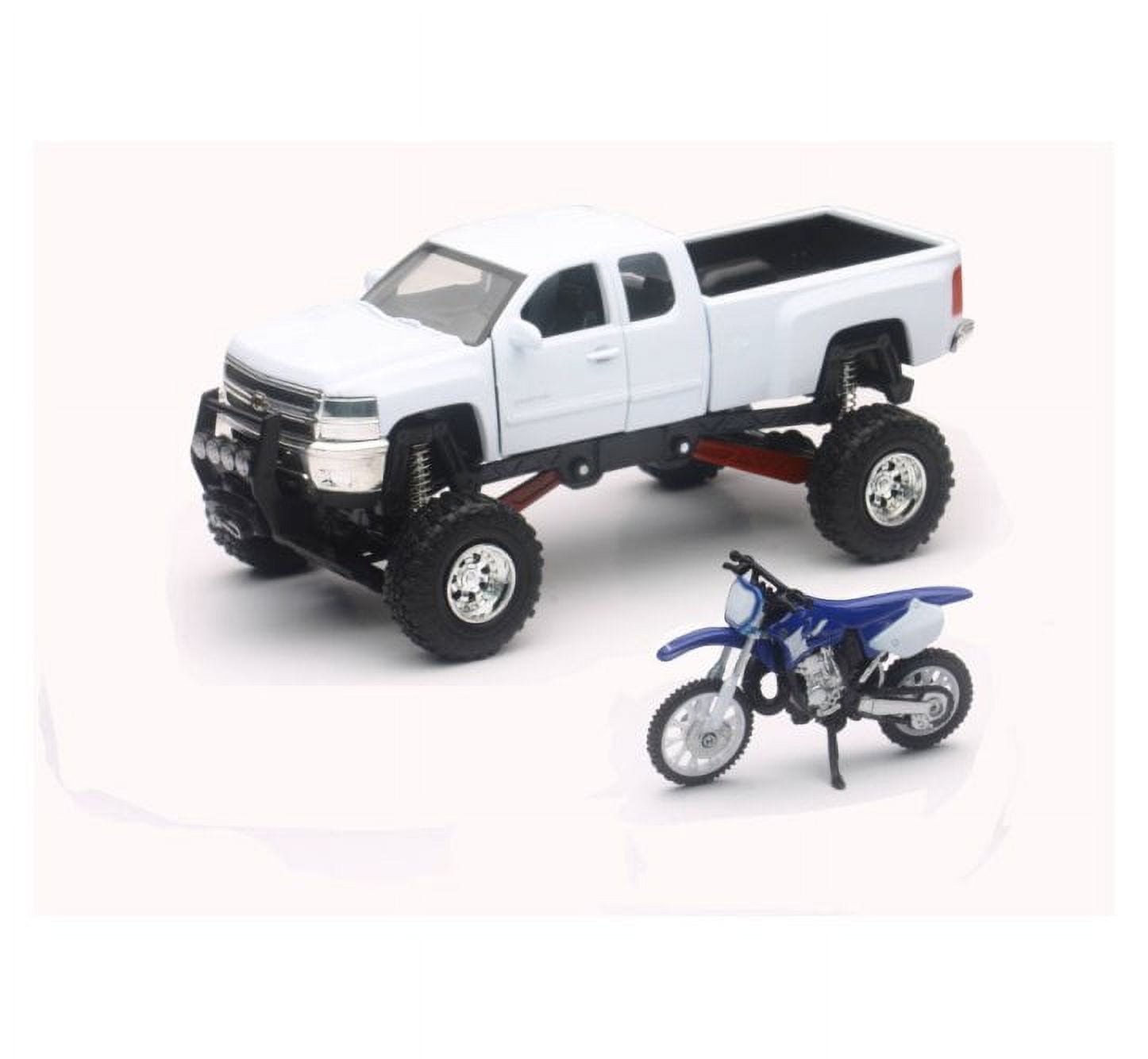 White chevy sales silverado toy truck