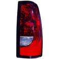 thumbnail image 1 of For Chevy Silverado P/U 2004-2006 Tail Light Unit Fleetside Dark Trim 1500 2500 Series 3500 Single R/Wheel Passenger Side CAPA Certified | GM2801174 | 15844156, 1 of 4