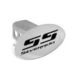 thumbnail image 1 of Chevy Silverado SS 2012 - 2016 Bowtie Metal Trailer Hitch Cover Plug, 1 of 1