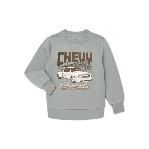 Chevy Silverado Toddler Crewneck Sweatshirt, Sizes 12M-5T