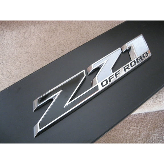 Chevy Silverado Z71 Door Emblem Overlay Decals 2014-2018 Set of 2 GM Licensed