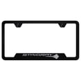 thumbnail image 1 of Chevy Stingray Laser Etched Logo Cut-Out License Plate Frame (Black), 1 of 3