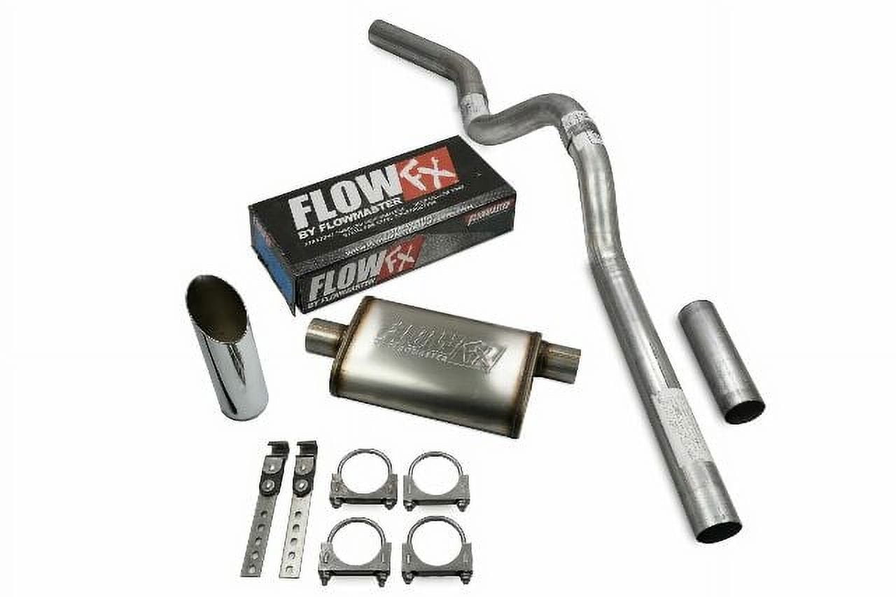 Chevy Tahoe 07-14 3" Single Exhaust Kit C Exit Flowmaster Flow FX SW ...