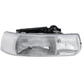 thumbnail image 1 of For Chevy Suburban 1500/Suburban 2500 2000-2006 Headlight Assembly Passenger Side | Clear Lens | Composite Type | Replacement For GM2503187 | 16526134, 840304052318, 1 of 6