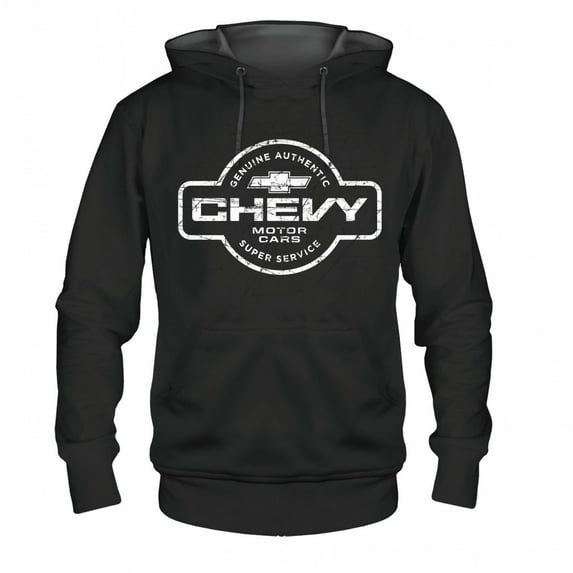 Chevy Super Service Logo Hoodie-3XLarge