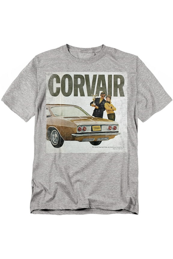 Chevy T-Shirt Chevrolet Corvair Ad Unisex Graphic Tee for Men & Women