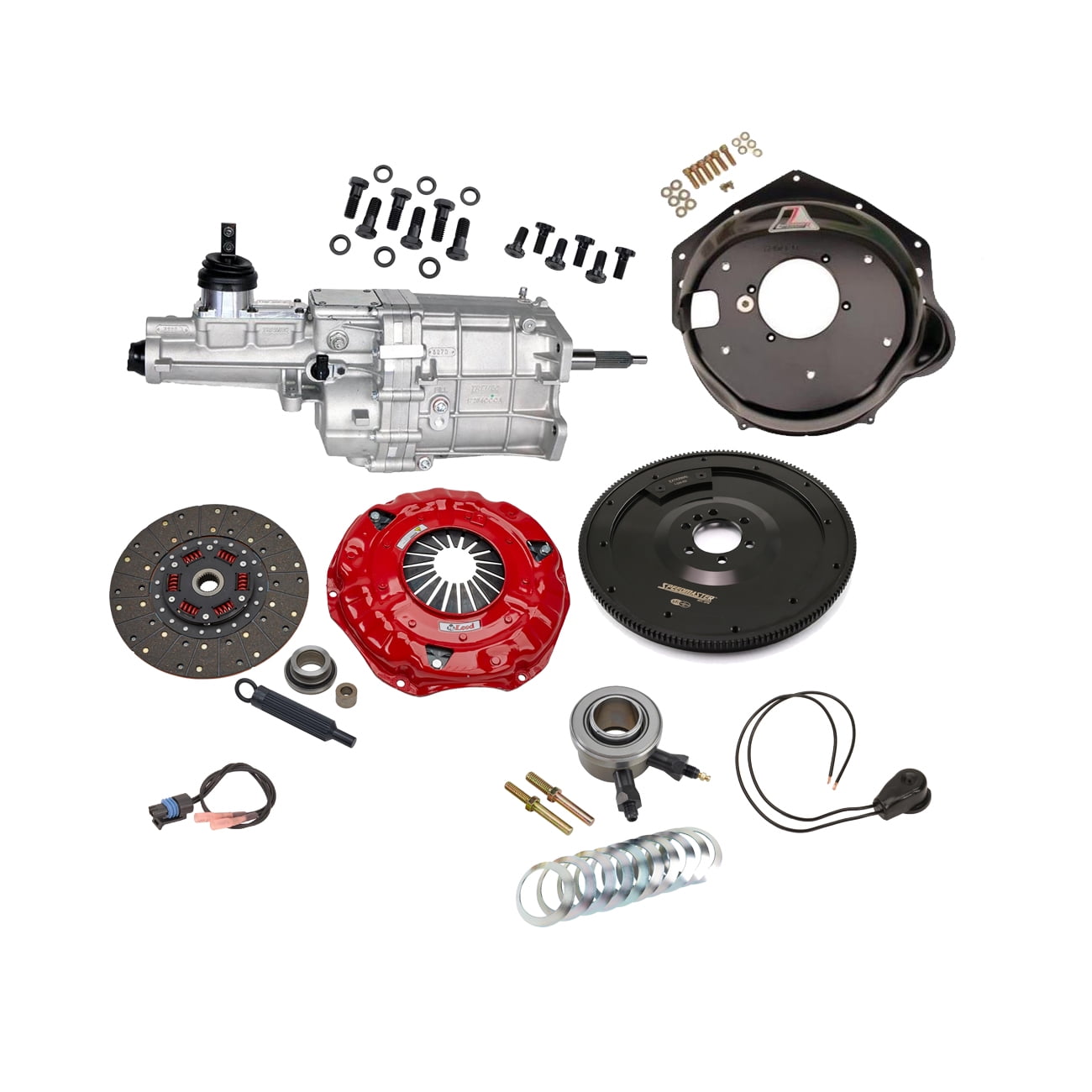 Chevy TREMEC TKX Driveline Kit, Clutch/Flywheel/Bellhousing